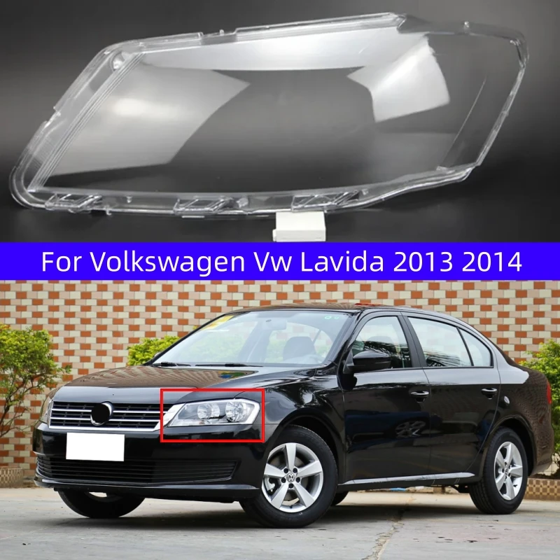 

Для Volkswagen Vw Lavida 2013 2014, автомобильные аксессуары, крышка фары, абажур, корпус фары, линза из плексигласа