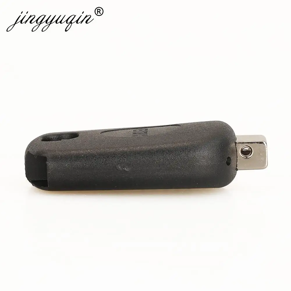 jingyuqin 10pcs KEYDIY Universal Transponder Car Key Shell Case KD/VVDI Blades Head with Chip Holder Universal Car Key Housing