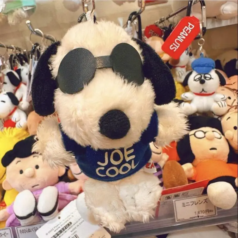 Snoopy Pluche Ornament Cartoon Kawaii Pluizige Pluche Ornament Student Rugzak Sleutelhanger Auto Ornament Kinderen Verjaardagscadeau