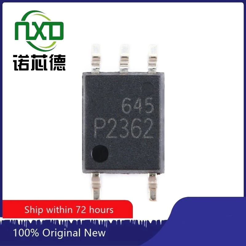 10PCS/LOT TLP2362(TPL,E(T  TLP2362 SOP5 High speed optocoupler logic output chip Brand new original free shipping