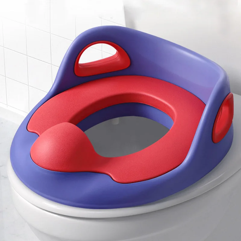 

Детское сиденье с мультяшным горшком, детское сиденье для унитаза, мягкое противоскользящее приучение к туалету для малышей, детский писсуар, подушка для детского стула, подушка для горшка