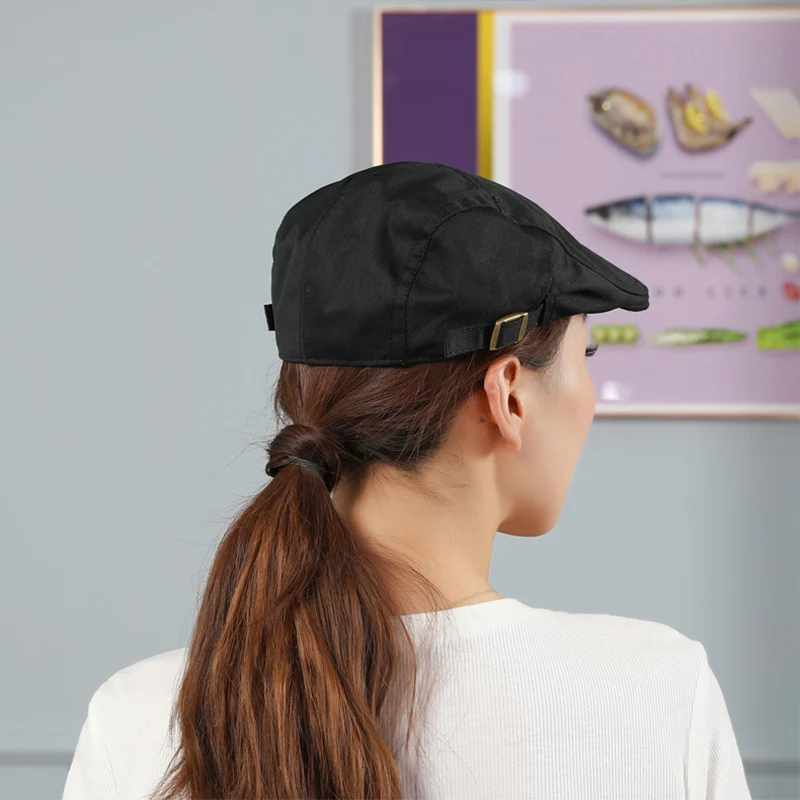 Regulowana czapka kucharska do gotowania, pieczenia, do kawiarni, piekarni, cateringu, hotelu, kuchni, restauracji typu hot pot, czapka robocza, do użytku domowego