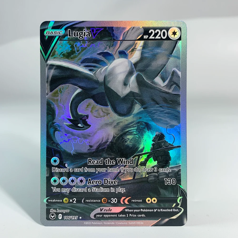 Gioco olografico Trading Collection Carte proxy PTCG CharizardEX LguiaV Latios Singl PKM Foil Card MCharizard EX(GX) Giocattoli Regali