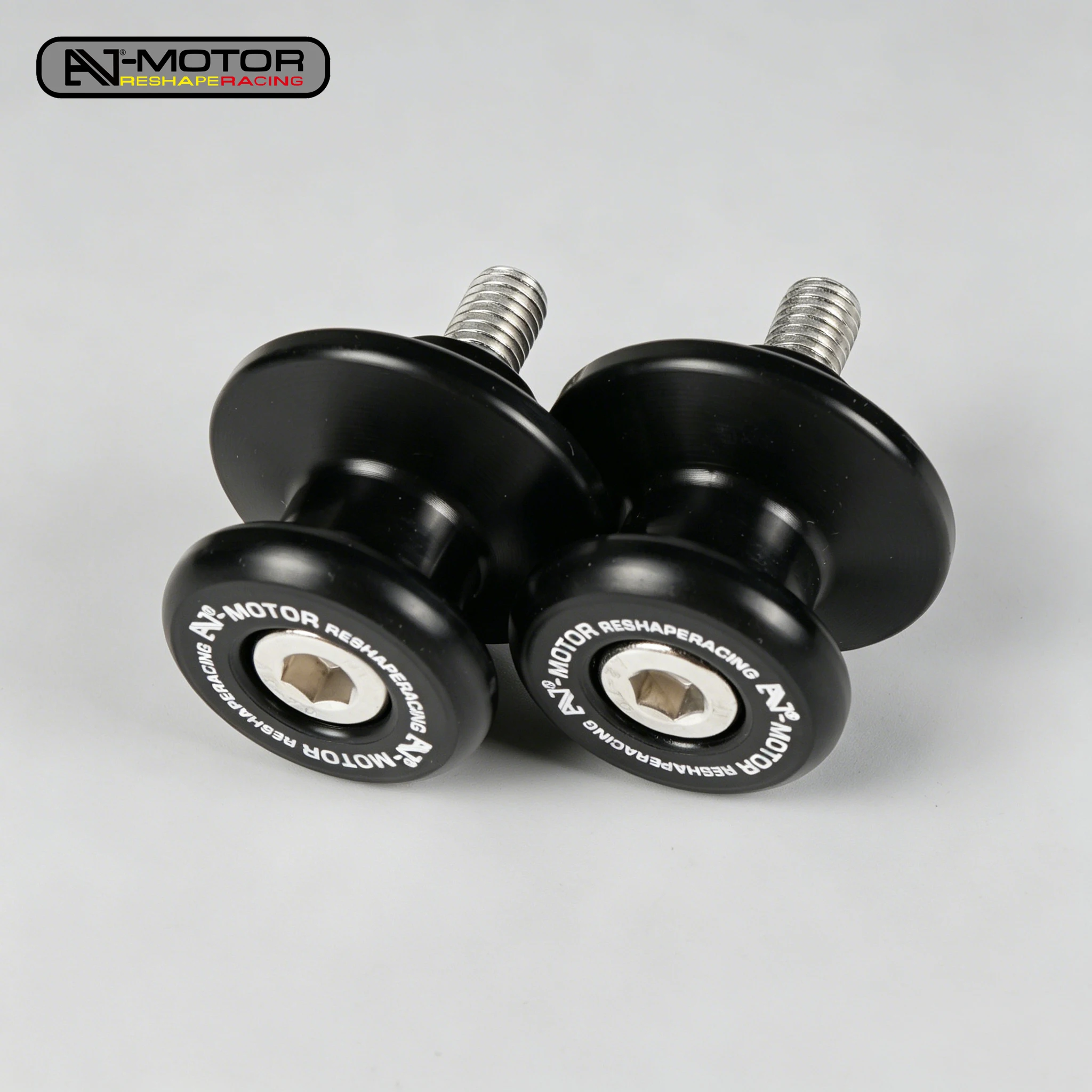 AJ-MOTOR Soportes de basculante M6 para motocicleta Yamaha MT-03/MT-25/MT-09/MT-10/XS900R/YZF-R1/YZF-R6/YZF-R7/YZF-R9/YZF-R3/YZF-R25