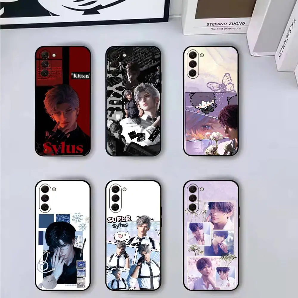 Love And Deepspace Game Sylus Phone Case For Samsung Galaxy A73,A72,A71,A70,A53,A52,A51,Others Soft Black Cover
