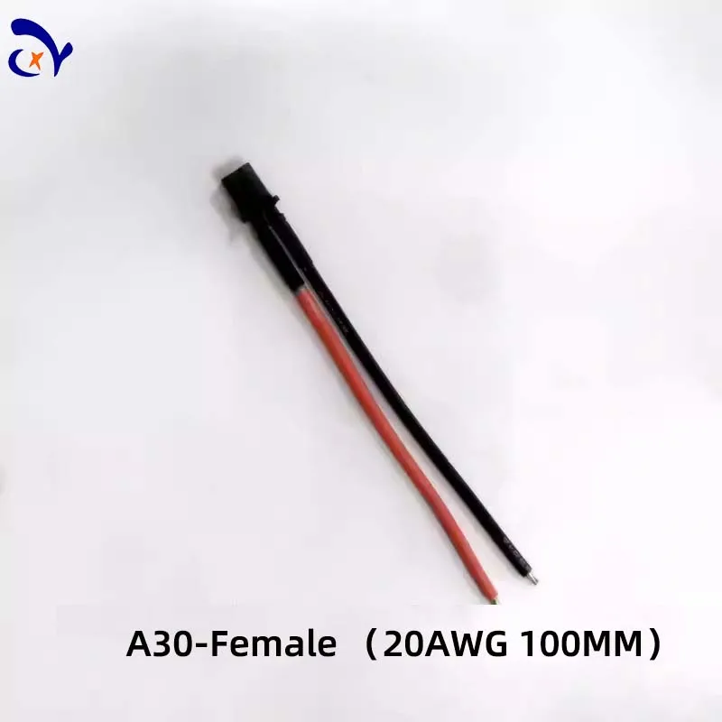 1PCS A30 plug with silicone wire, 1S hollow cup, small brushless, remote control small four axis, copper tube high-energy GNB