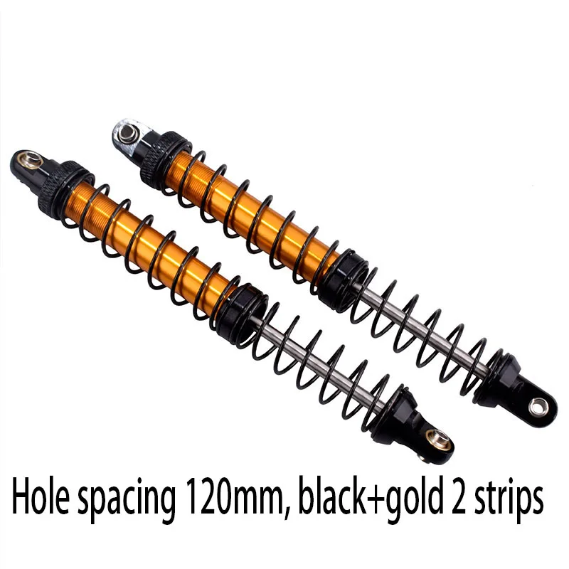 RC remote control model car 1:10 simulation climbing car modification, comprehensive upgrade, metal double segment spring hydrau