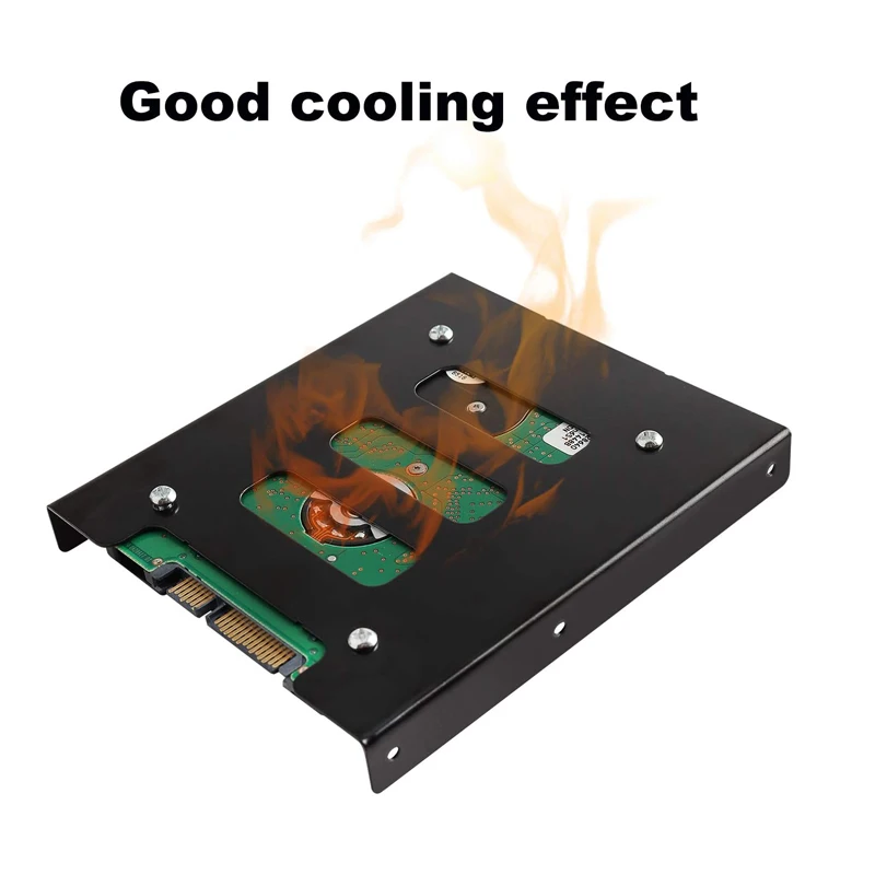 SSD HDD Holder 2.5 to 3.5 Mounting Bracket Hard Drive Adapter