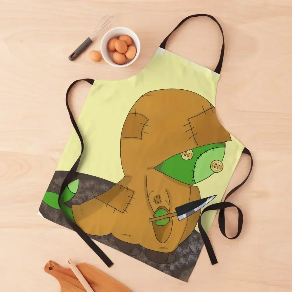 

Patchwork Tonberry Apron Beauty with pockets Kitchen For Men Bib For Kitchen Apron