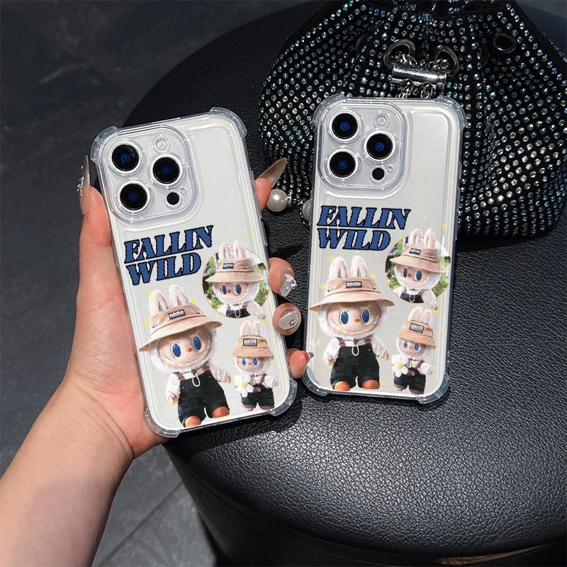 

Labubu Phone Cases Iphone14 Pro Iphone 16/15/14/13/12/11/x/xs/xs Max Girl Mobile Phone Cases Labubu Kawaii Accessory Gift