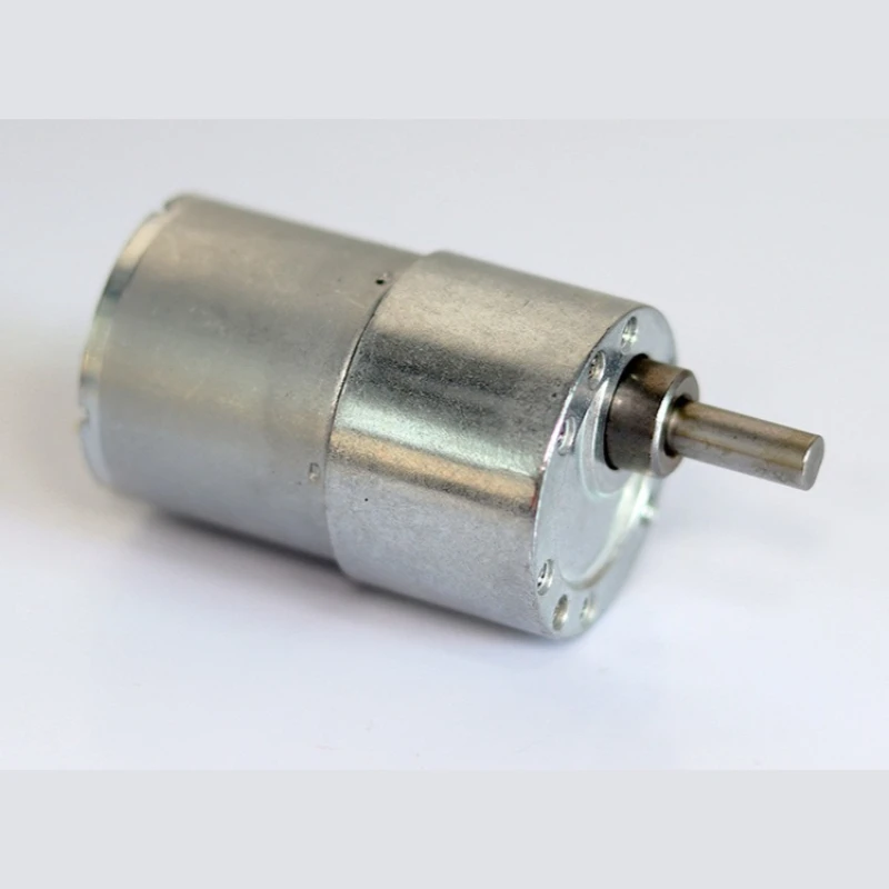 JGB37-3530 motoréducteur réversible 12v 24v 4 tr/min ~ 1587 tr/min couple élevé tout en métal boîte de vitesses arbre de sortie excentrique Micro moteur à brosse cc