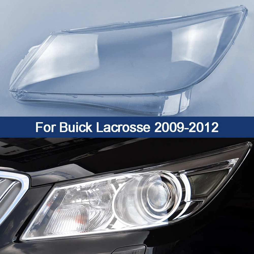 For Buick Lacrosse 2009 2010 2011 2012 NEW Replacement Clear Headlamp Headlight Lens Transparent Headlamp Shell Car Accessories