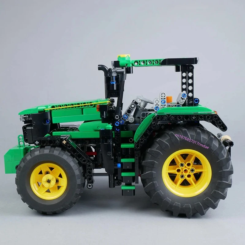 NEW 1008pcs Moc Farm John Dered 6130R Tractor model DIY creative ideas Children Toy birthday Gift Technology building blocks