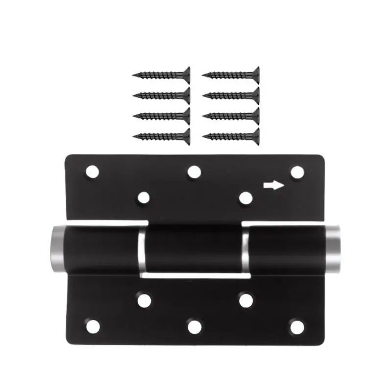 

652F Автоматический дверной доводчик Мягкое закрывание дверной фурнитуры Скрытые дверные петли