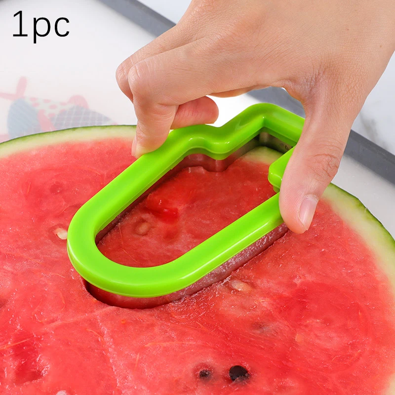 Watermelon Cutter Stainless Steel Cute Tree Design Cutting Watermelon Kitchen Gadgets Salad Fruit Slicer Cutter Tools