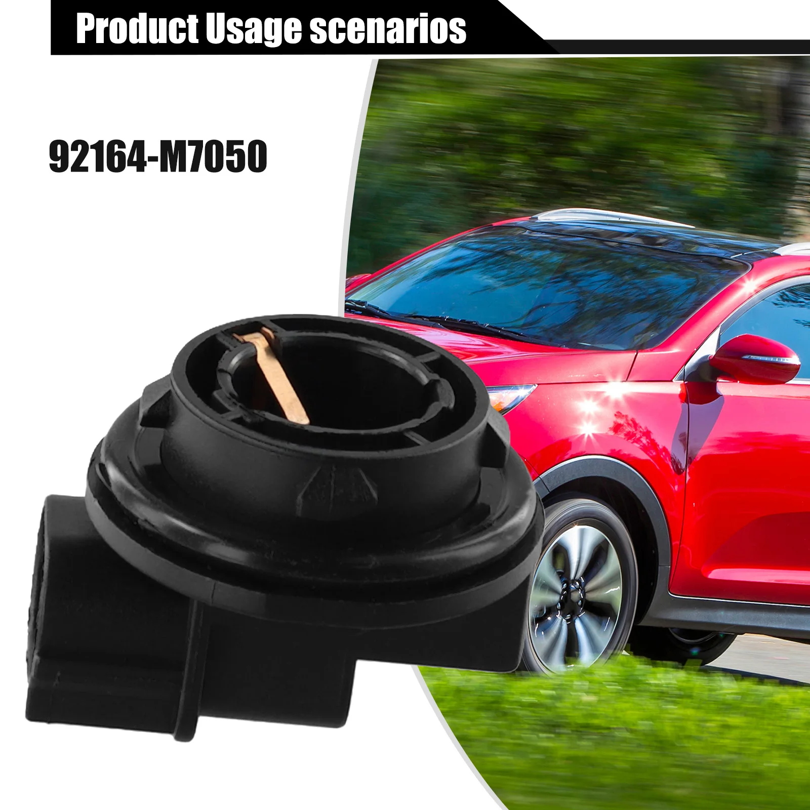 92164-M7050 مقبس المصباح البلاستيك النهار الجري ل إلنترا 2008-2016 لشركة هيونداي ل إلنترا لكيا ل فورتي