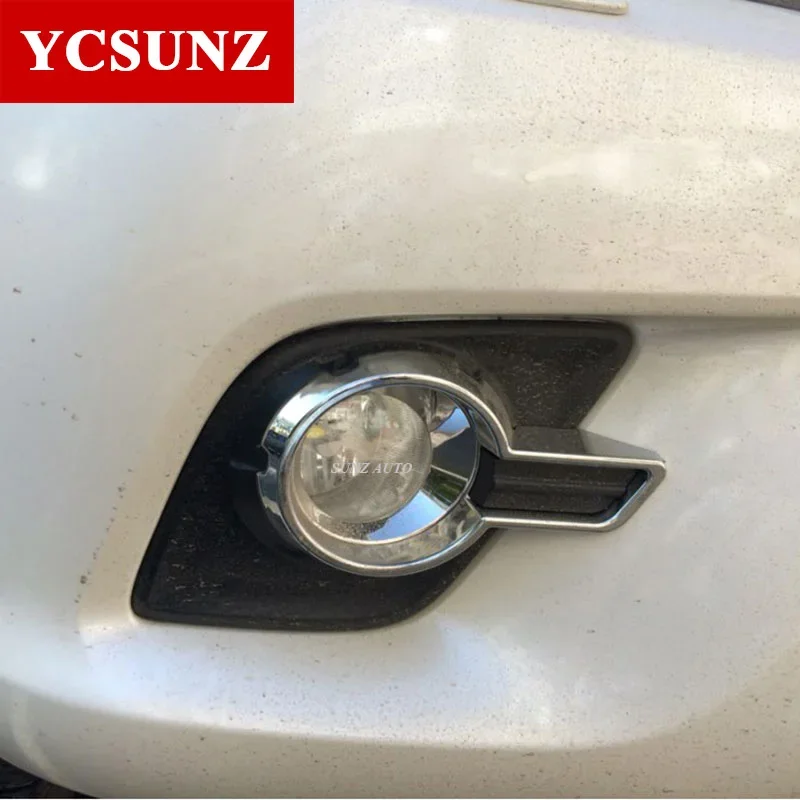 

ABS Chrome Fog Light Cover Rims For Toyota Hilux Revo 2015 2016 2017 2018 Double Cabin Car Accessories YCSUNZ