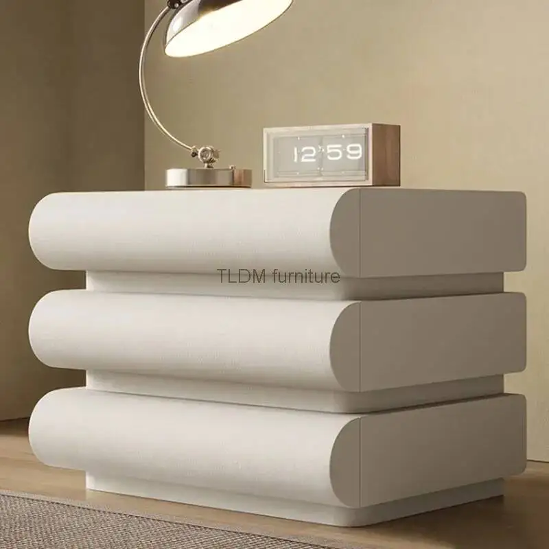 Storage Simple Mobile Created Bedside Table Dresser Bedroom Bedside Tables Modern Small Mesas De Noche Furniture for Room GG