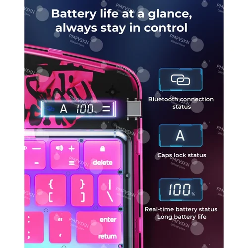 Imagen 2 del producto Teclado Mágico Retroiluminado para iPad Air 11 13 M2 M3 Air 5ª 4ª Generación, Funda para iPad 11ª A16 10ª 2022 Pro 11 12.9 2018-2022 Pro 13 M4 M5