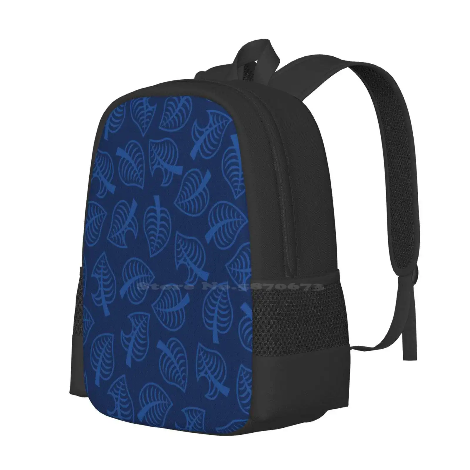 Dark Blue Nook Phone Inspired Design Hot Sale Schoolbag Backpack Fashion Bags Animal Nook Phone Animal New Horizons Nook Phone