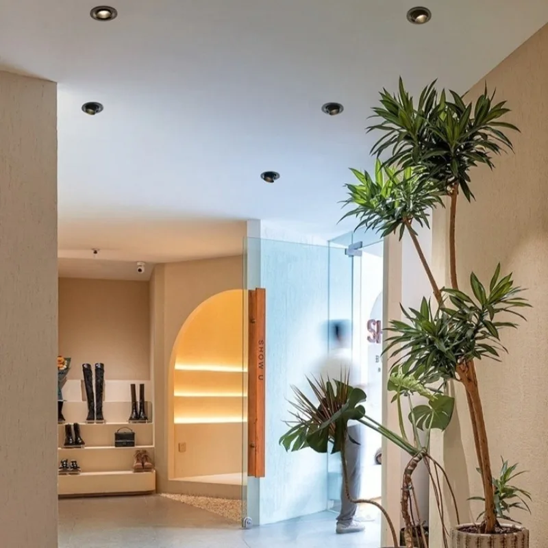 LED 220v Recessed Ceiling Downlight 15°-60° Focus Ox Eye House Spotlight 7W 10W 15W 18W Full Spectrum Commercial Lighting Lamp