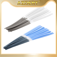 Azdent Dental Polishing Strips 40pcs/Tube Polish Strip Medium Extra Fine Coarse Lab Polishing 135℃ Autoclavable Teeth Whitening