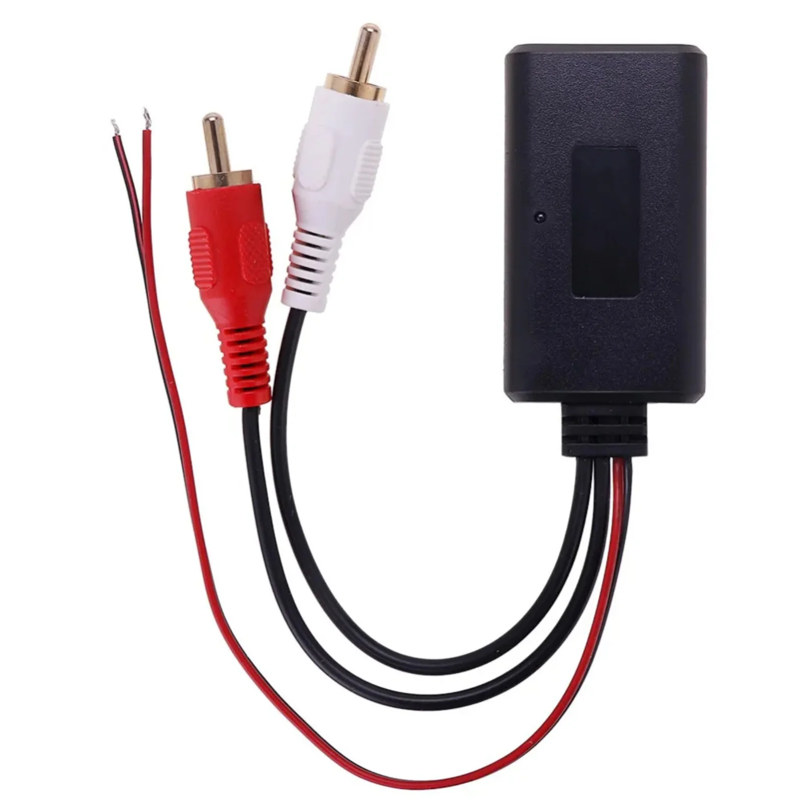 Car Bluetooth 5.0 Receiver Module 2RCA Aux Adapter 5-12V Wireless Music Audio Streaming for Universal Car Radio Stereo