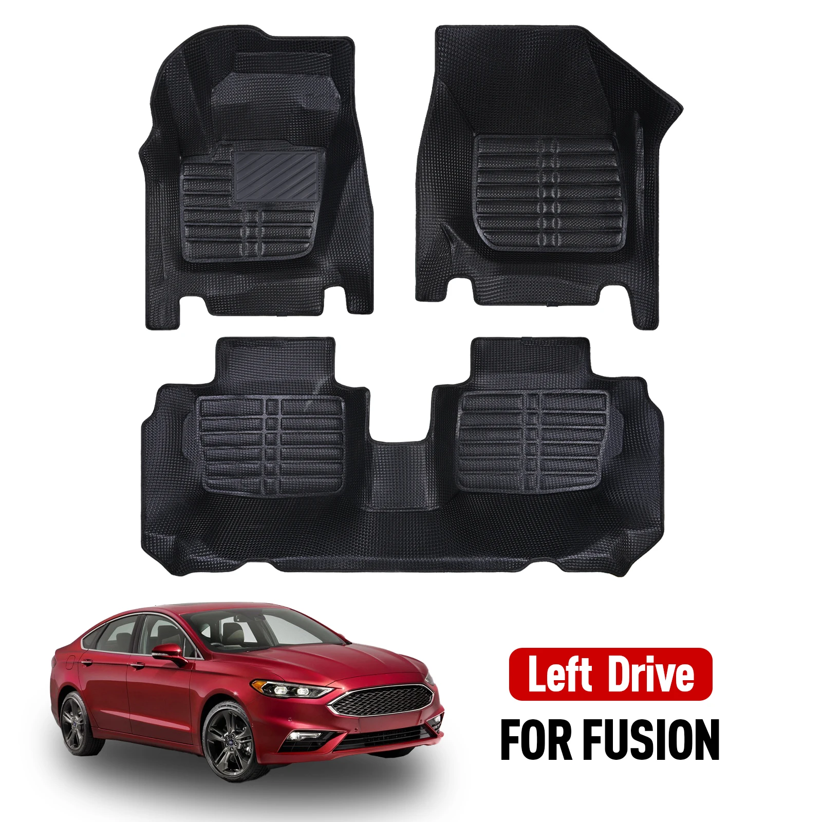

Custom car floor mat for Ford Fusion 2013-2016 Non-Slip Durable Four Seasons Car Carpet Easy Clean and Wear-Resistant Floor Mat