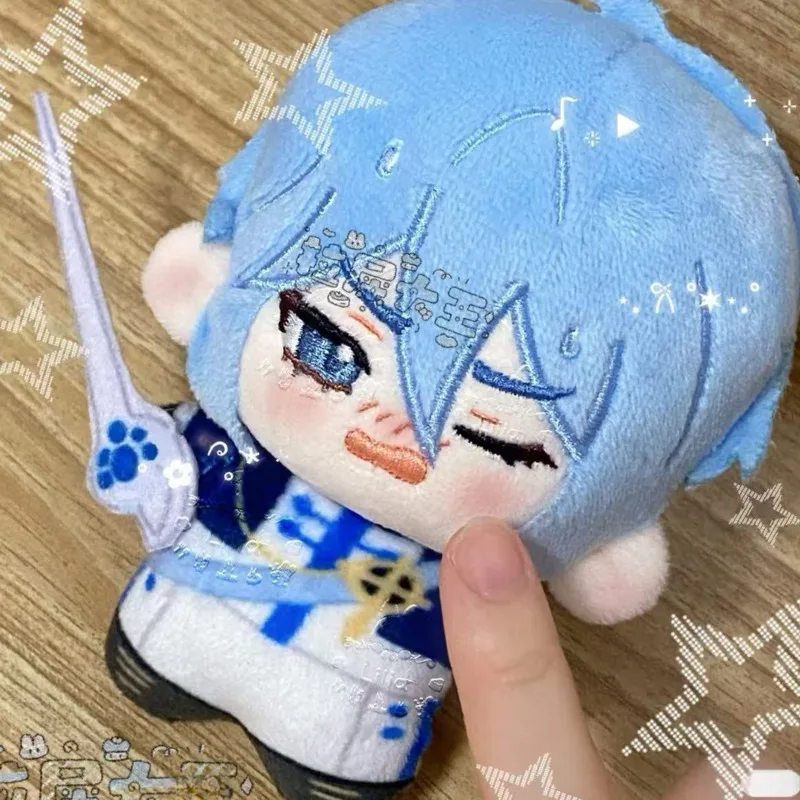 10CM Nu Carnival Edmond Sadness Cosplay Plush Doll Anime Cute Printing Nunu Cotton Plush Pendant Backpack Keychain Xmas Gifts