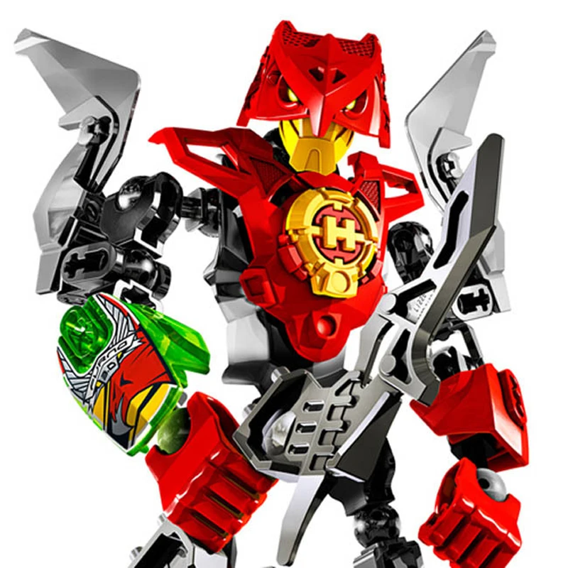 Hero Factory 3 Star Warrior Bionicle Building Blocks Furno Combined Robot Mech Model Bricks Toys For Children Christmas Gifts