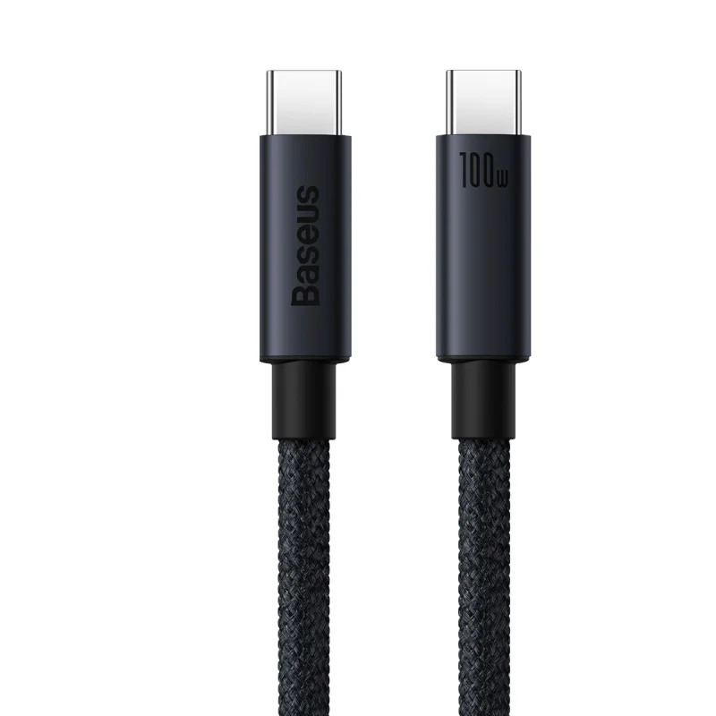 Кабель Baseus 100W USB-C для быстрой зарядки MacBook и iPhone — фото товара