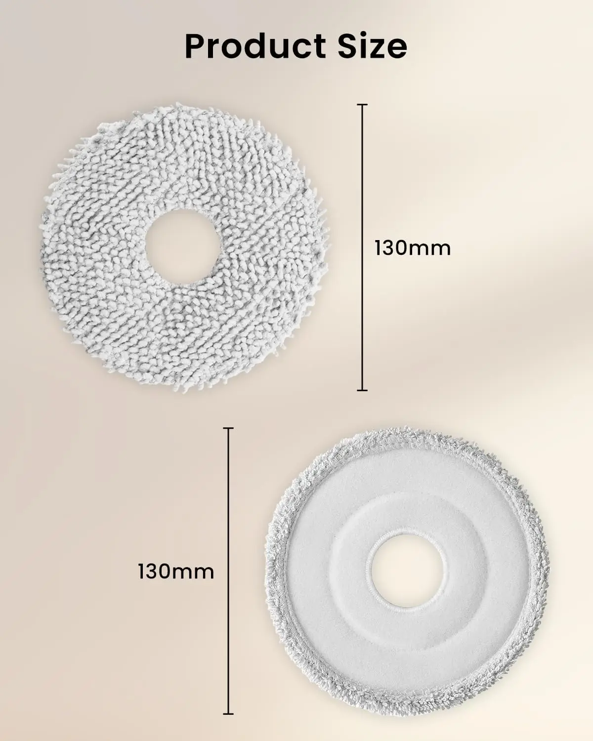 로보락 Qrevo 시리즈와 호환되는 8피스 교체 부품 키트