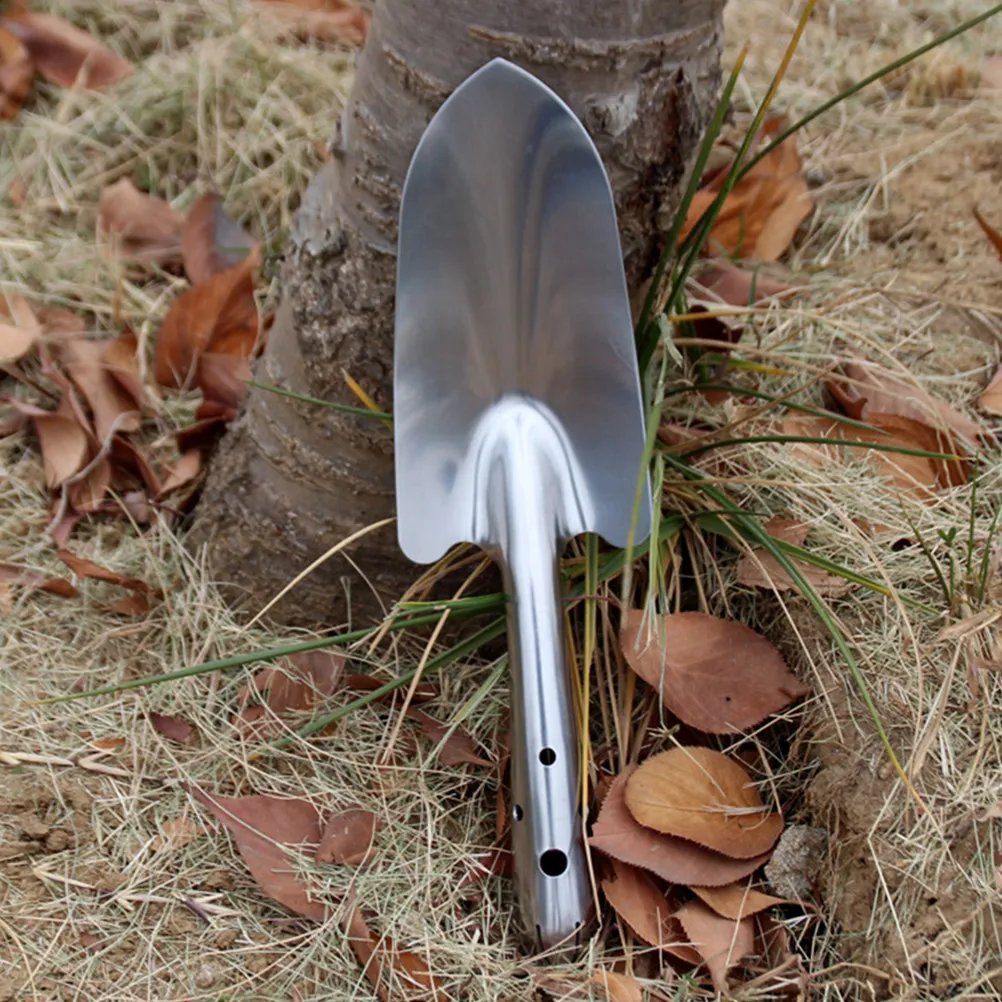 

Набор из 2 садовых совков из нержавеющей стали для посадки овощей и рыхления почвы, прочные садовые инструменты