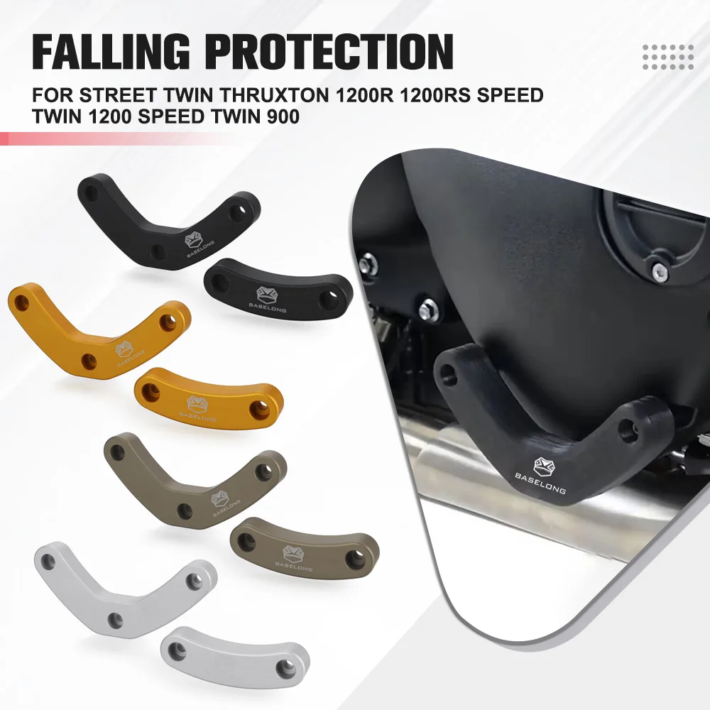 

Motorcycle Falling Protection Frame Slider Fairing Guard Crash Pad Protector FOR Thruxton Speed Twin 1200, Bonneville T120