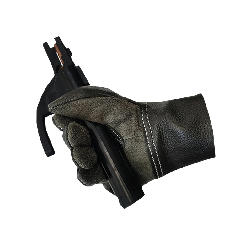 Leather Work Hand Protection Gloves Flexible Comfortable FlameRetardant Stab-proof Wear-resistant WeldingHandlingGardening Glove