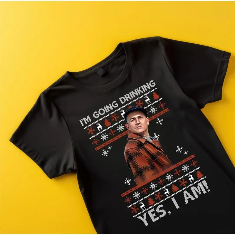 Ed Gein Im Going Drinking Funny T-Shirt