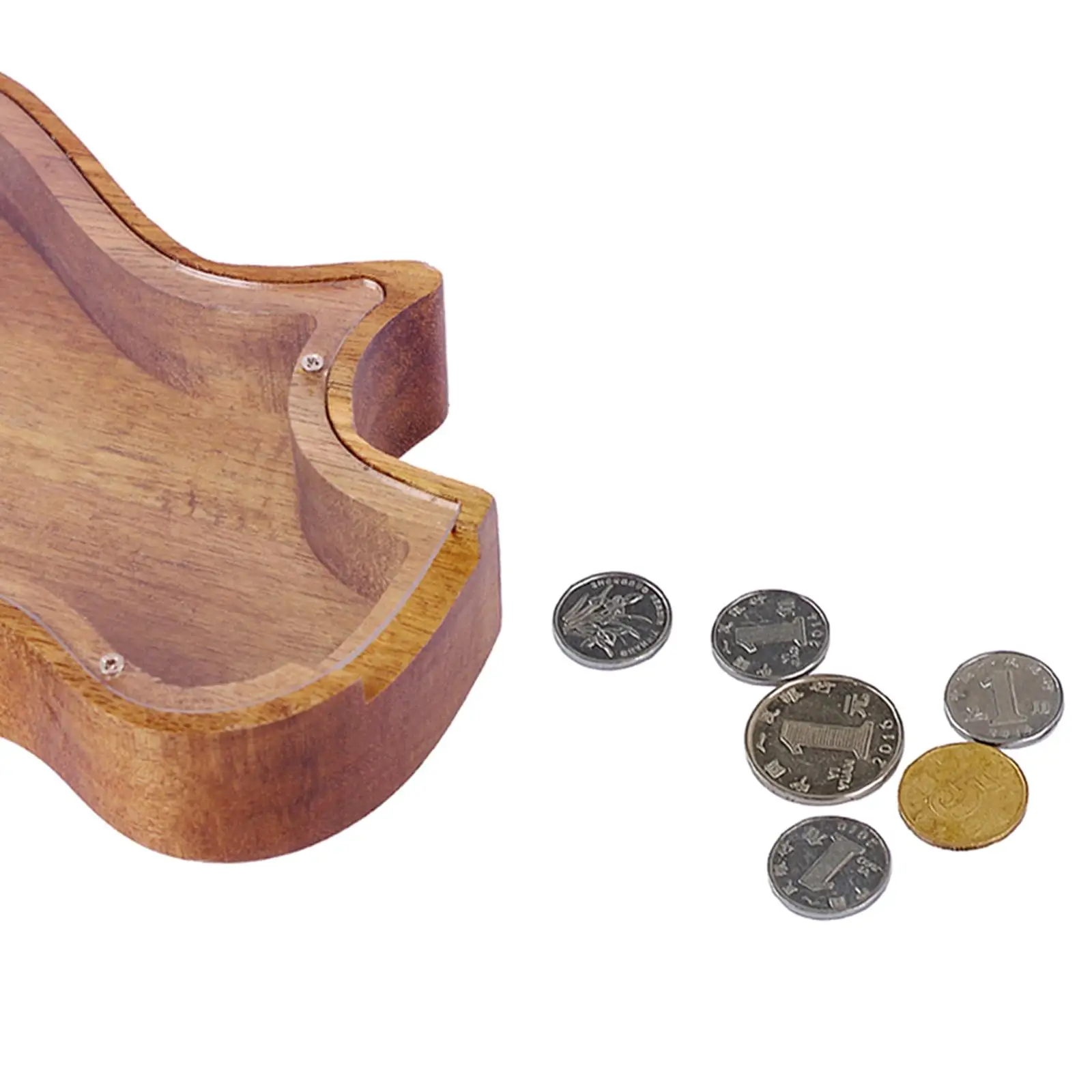Letter/Guitar Shape Piggy Saving Box and desk Ornament Craft