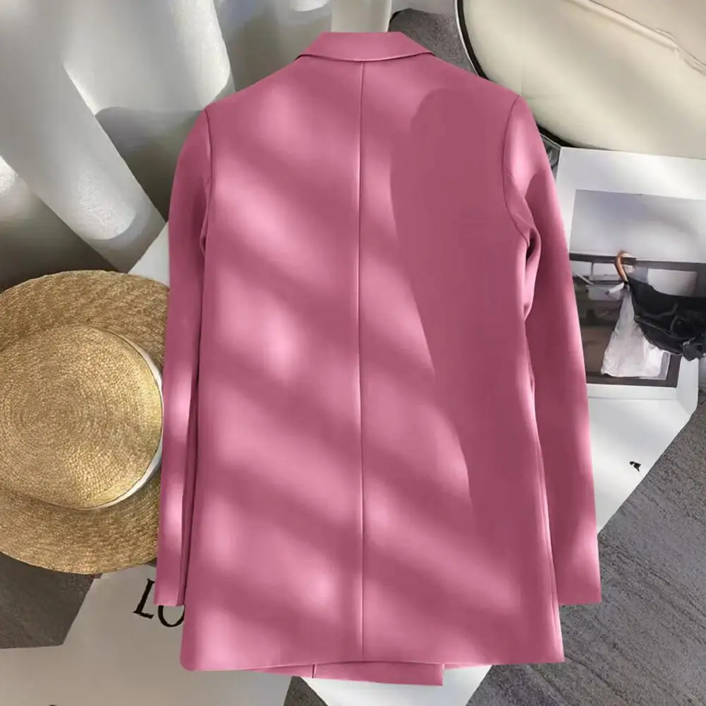 2025 Giacca da donna alla moda Cappotto da donna Primavera Autunno Nero Cachi Manica lunga Donna Business Abbigliamento da lavoro Giacca formale Capispalla