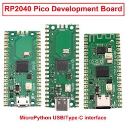 RP2040 Pico Development Board Raspberry Pi W Dual Core Chip MicroPython USB/Type-C interface for Raspberry Pies