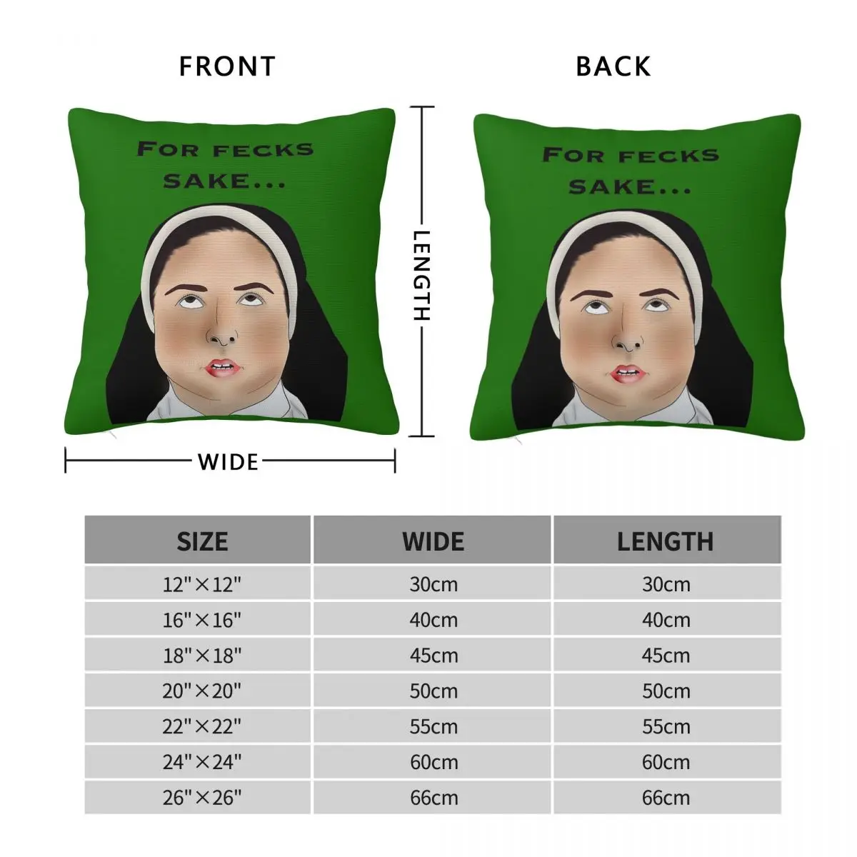 Derry Girls Sister Michael Square Pillowcase Polyester Linen Velvet Pattern Zip Decorative Throw Pillow Case Car Cushion Cover