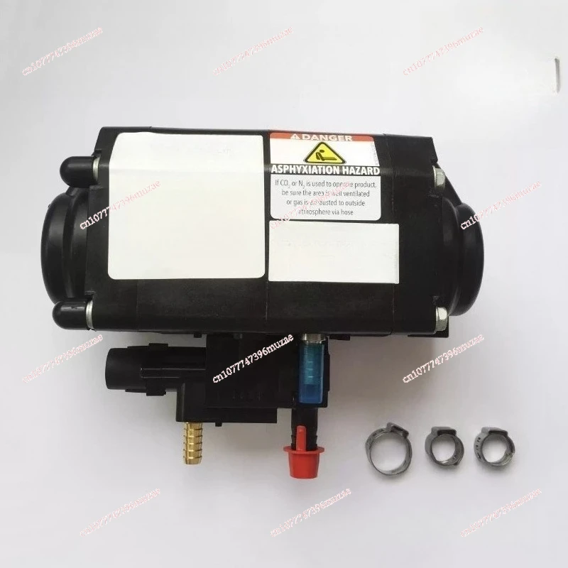 Syrup pump beverage machine is now adjusting machine accessories, pipe hoop