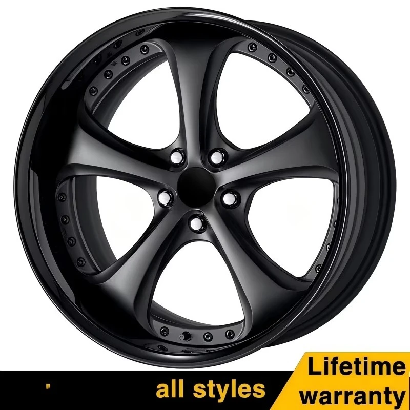 Work Wheels VS-KF Forged 3-Piece Alloy Rims 18-26 Inch Deep Lip Custom Wheels for Lexus for BMW for Mercedes