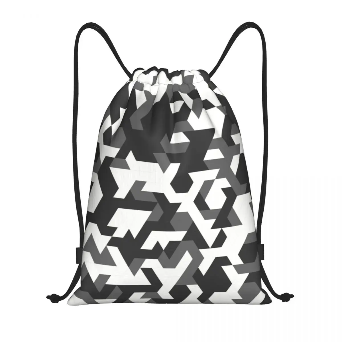 

Urban Camouflage Drawstring Backpack Gym Sports Sackpack Military String Bags for Travel