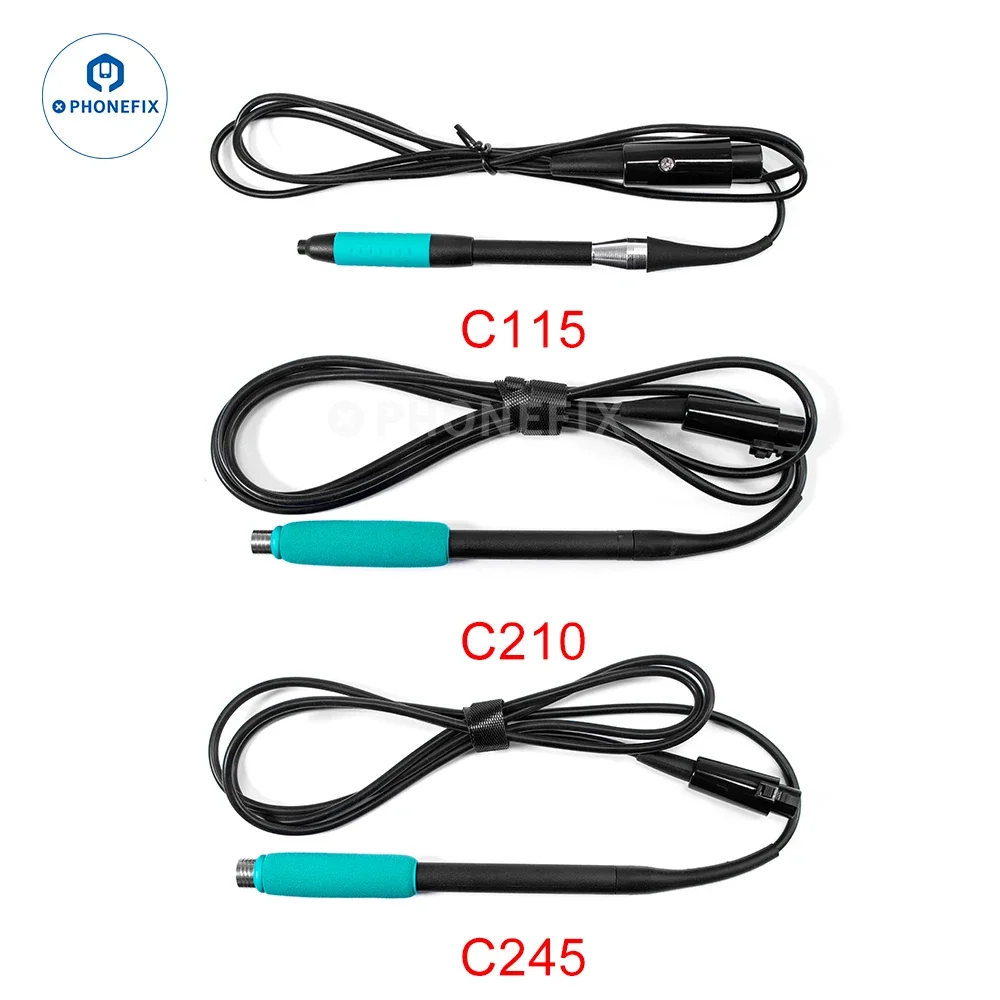 Imagem -02 - Sugon Aifen Ferro de Solda Universal Tip Handle Estação de Solda Substituição Acessórios T115 T210 T245 T12 Jbc C210 C245 C115