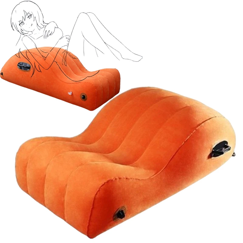 Chair For Sex Inflatable Chaise Erotic Toy Sex Body Pillow For Women Gonflable Sexy Sofa Multi Position Fun Couple Love Sofa Bed