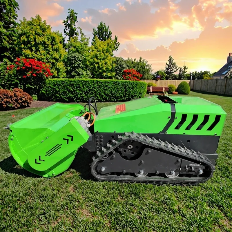 All-terrain Intelligent Robot Remote-controlled Lawn Mower 48V 0-20 Travel Speed: 1/s 3 000 Single Cylinder 180