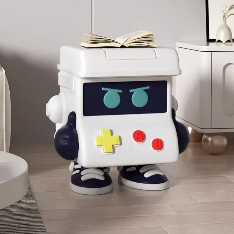 Coffee Robot Table Gaming Host Decorative Items Gaming Machine Small Bar Floor Decoration Children's Room Bedside Table