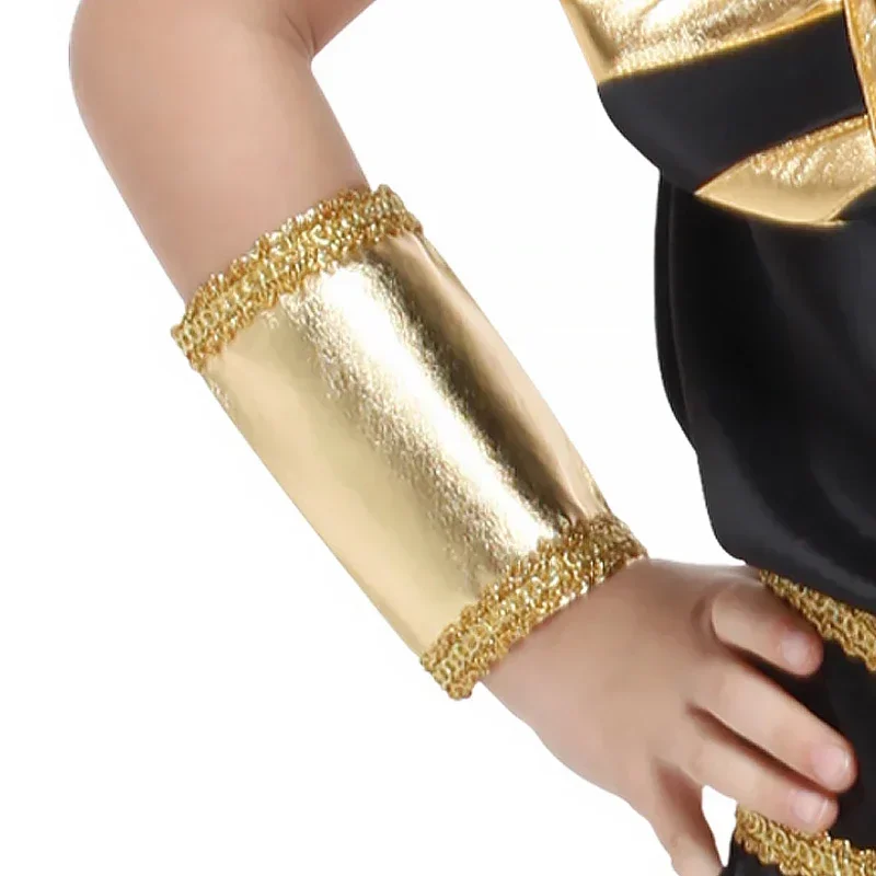 SN88 Ancient Egyptian King Pharaoh Halloween Goddess Cleopatra Cosplay Costume for boy and girl，kid Role Play Performace Out%#2@