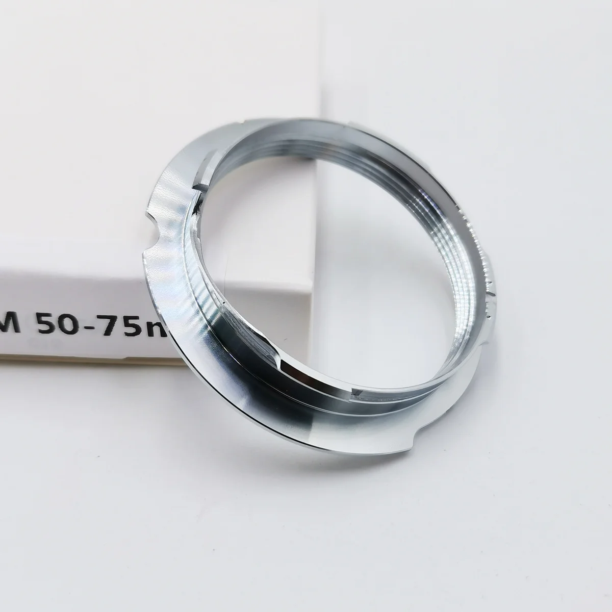 M39 to LM 50-75 mm Camera Lens Adapter Copper Screw Mount Adaptor Step Ring for Leica M Camera Body to M39 Lenses