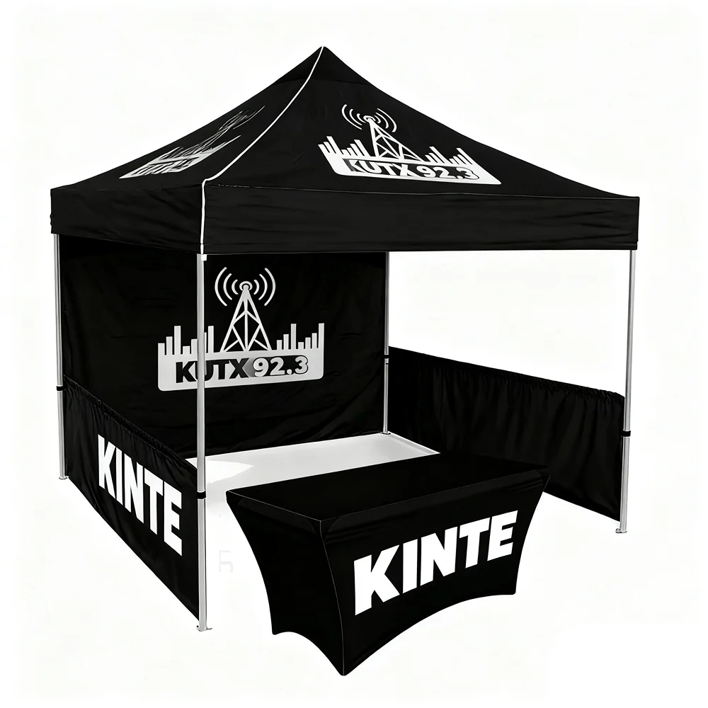 10x10 Custom Steel Canopy Tent Advertising pop up Tents for Trade Show Display Events Outdoor